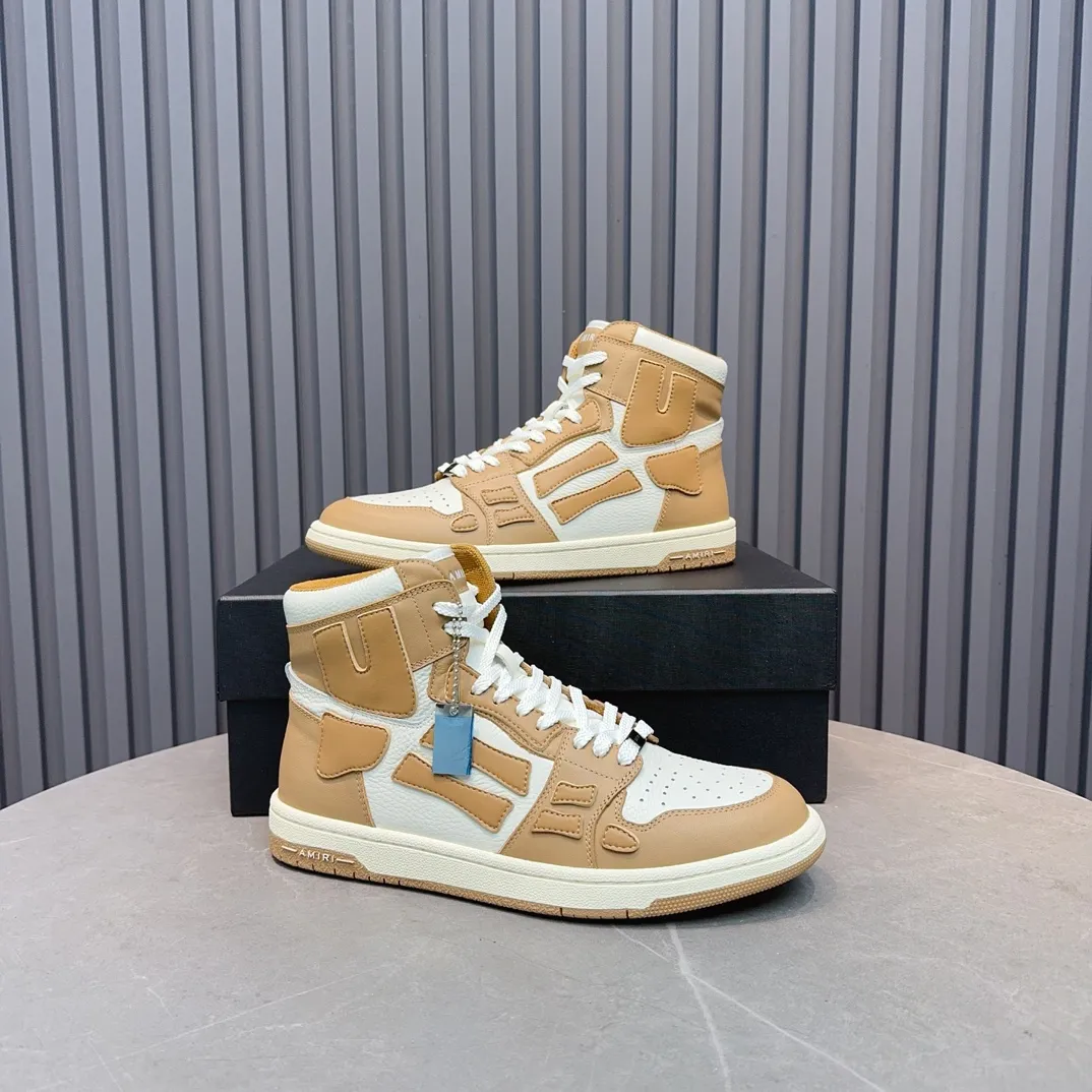 Men's shoes💰620💰 AMIRI AMIRI trendy brand hot sale🔥 Available all year round✅Couples💑 Official website synchronization Imported fabrics 1⃣️ratio 1⃣️Re-engraved, original factory special original sole, 35-45 (38.45. Non-refundable)